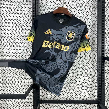 Camisa reserva do Aston Villa 2025/26