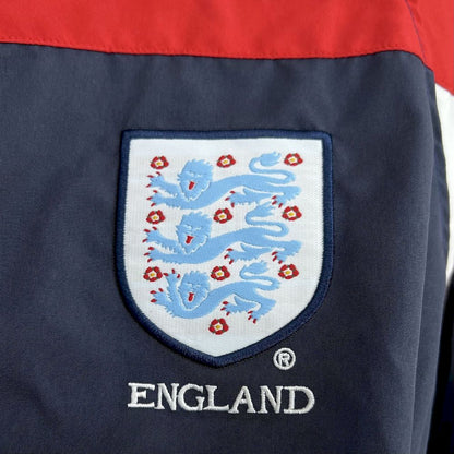 Jaqueta Umbro Track Azul Escuro da Inglaterra 1998-99