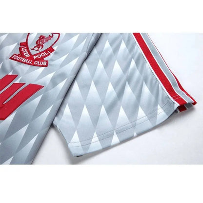 Camisa retrô reserva do Liverpool 1989/91