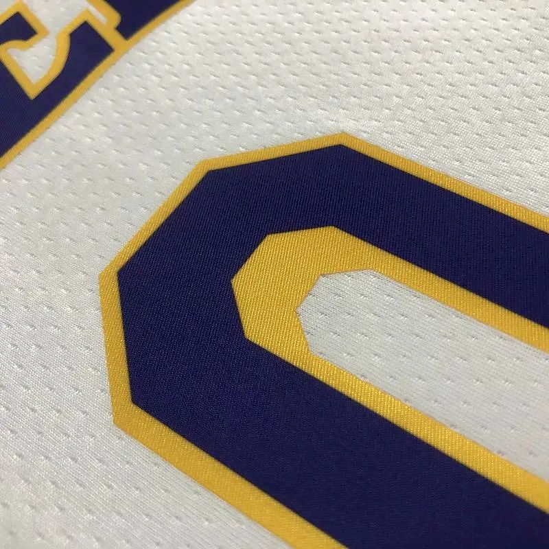 Camisa masculina Russell Westbrook branca – Edição de 75º aniversário