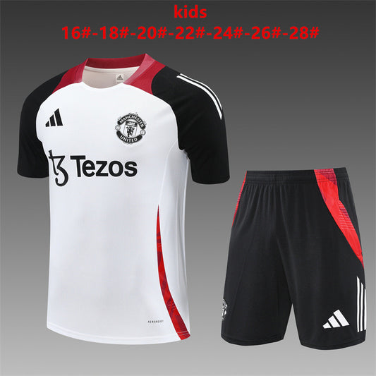 Manchester United 2024/25 Training Kids Jersey+Short 14001
