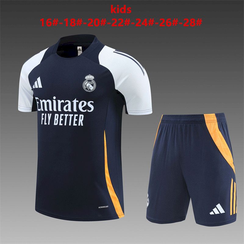 Camisa e short infantil de treino do Real Madrid 2024/25 14001