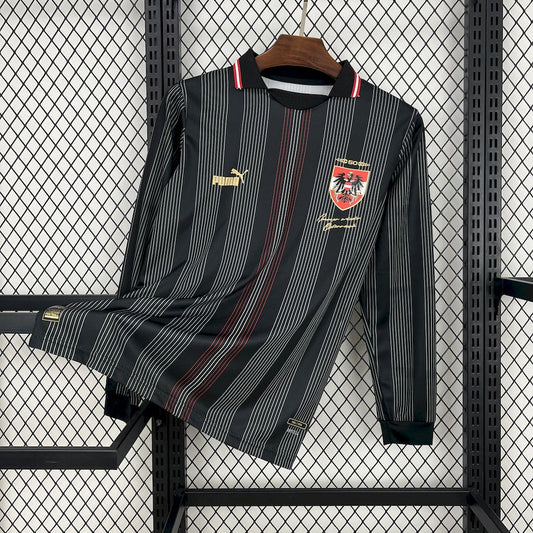 Camisa retrô de mangas compridas Áustria 2024/25 50º