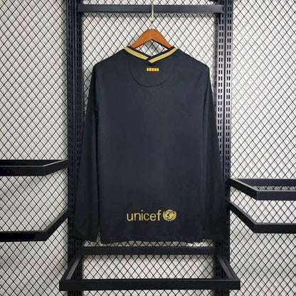 Camisa retrô de mangas compridas reserva do Barcelona 2020/21