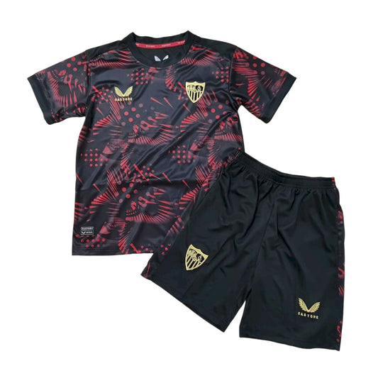 Sevilla 2024/25 Third Away Kids Kit