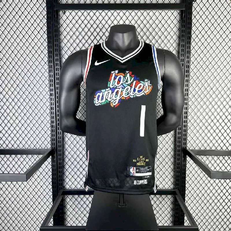 Camisa James Harden Preta Masculina 2023 – Edição City