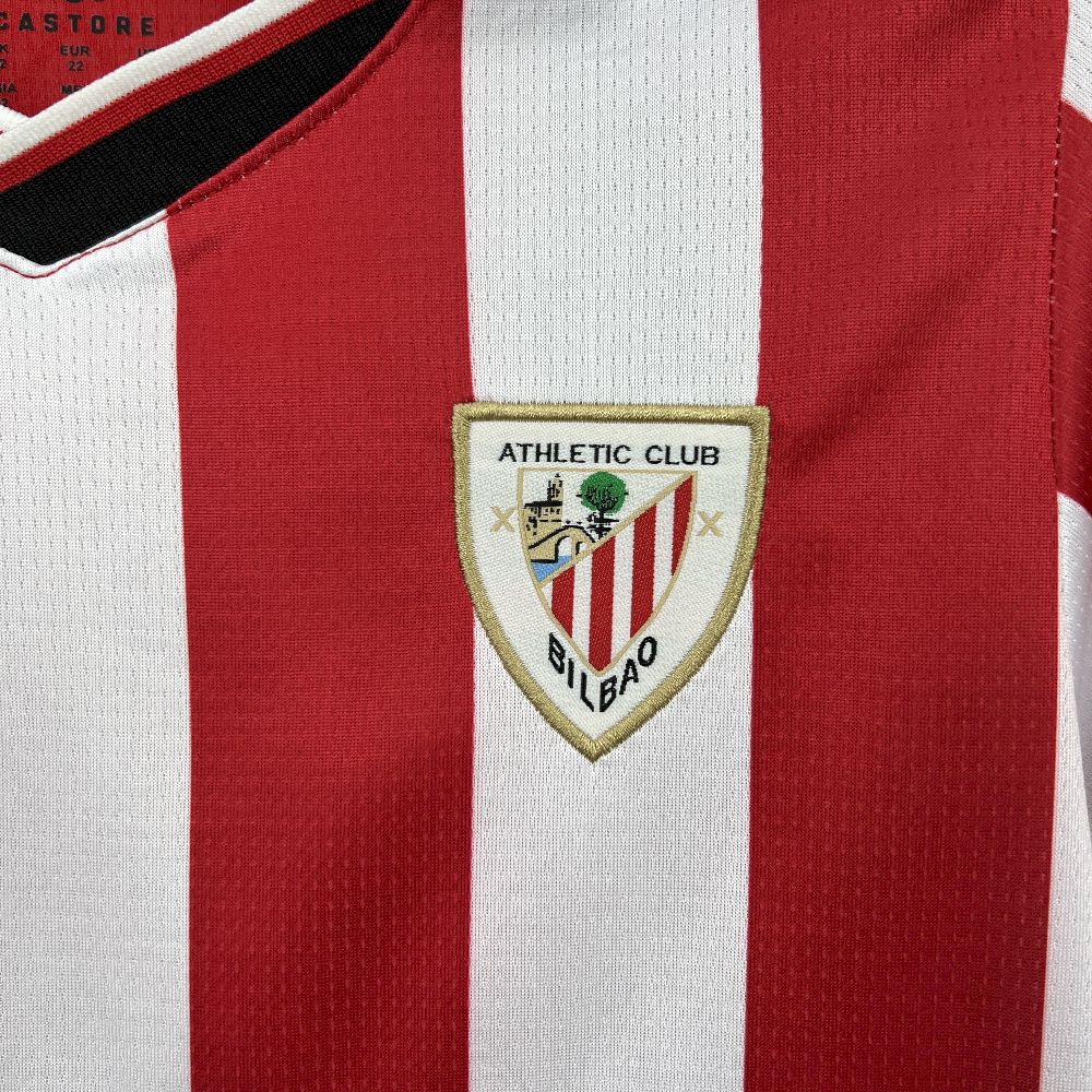 Athletic Bilbao 2025/26 Home Kids Kit