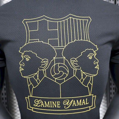 Camisa Barcelona 202425 'LAMINE YAMAL 304' Edição Especial Versão Jogador