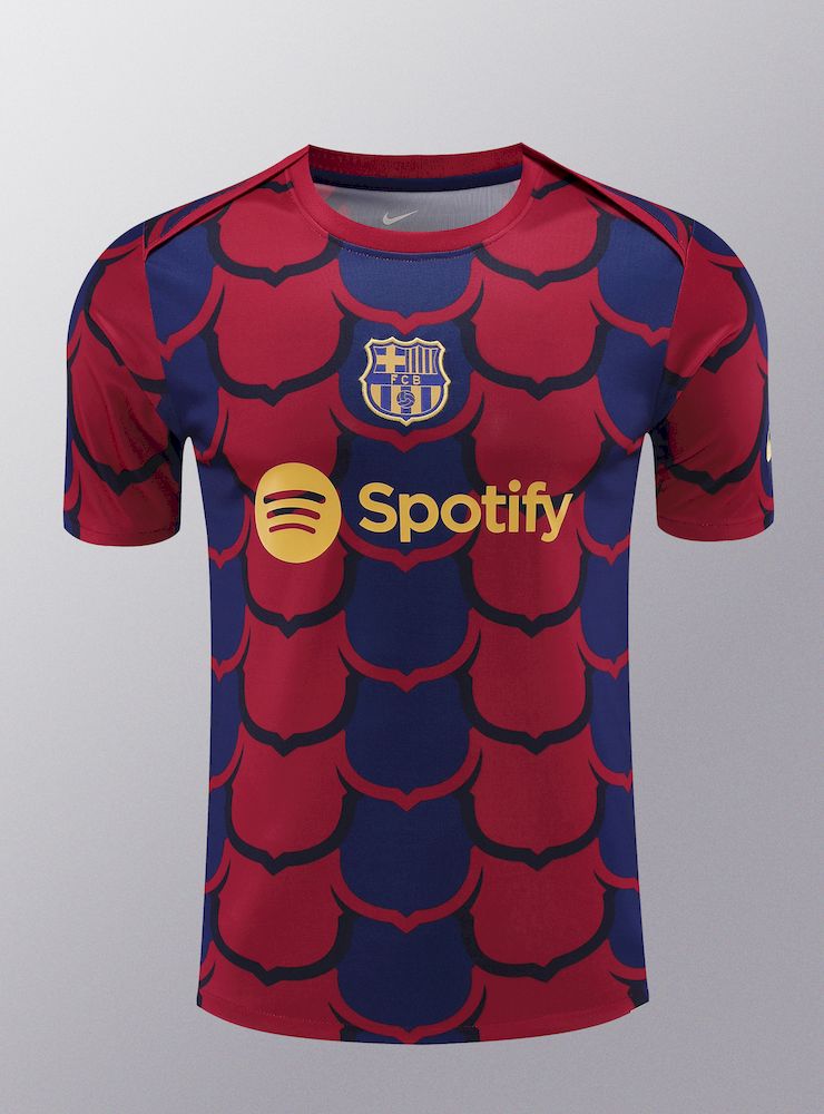Camisa de treino adulto Barcelona 2023/24 + short 418