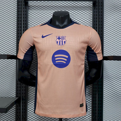 Camisa de treino pré-jogo do Barcelona 2025/26 versão jogador