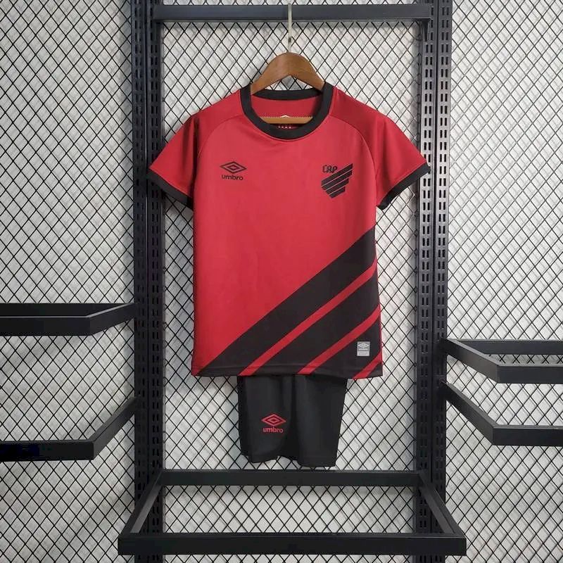 Conjunto Atlético Paranaense 2023/24 Home Infantil