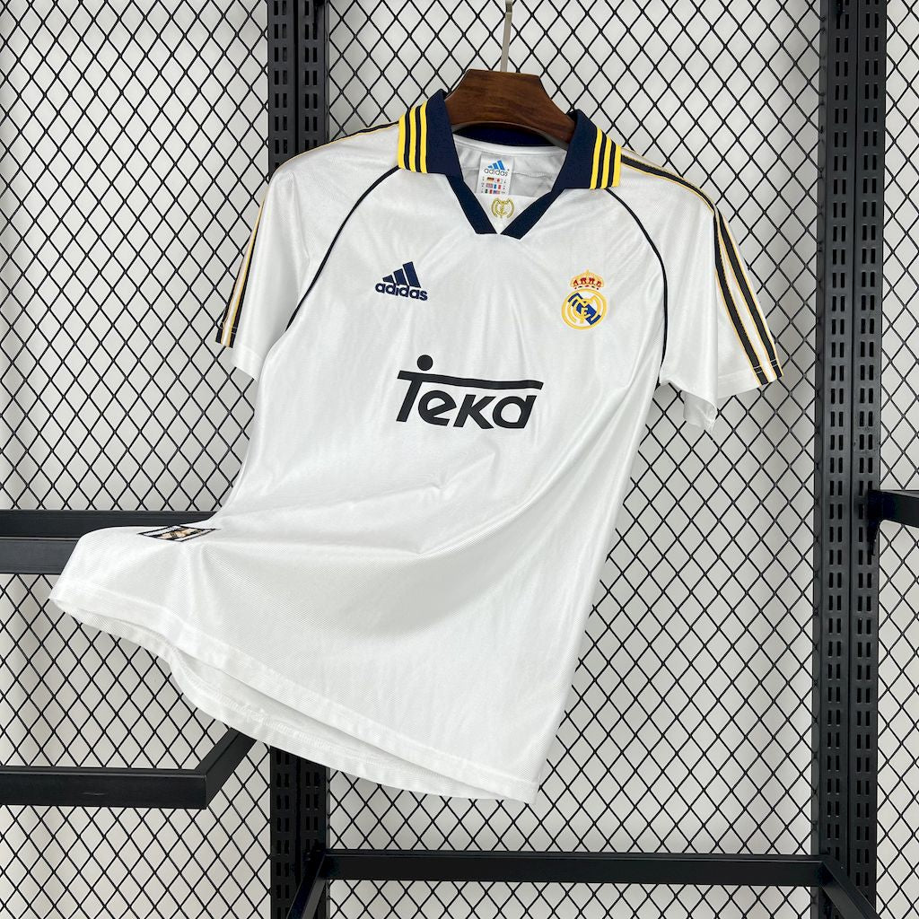 Camisa retrô do Real Madrid 1998/00