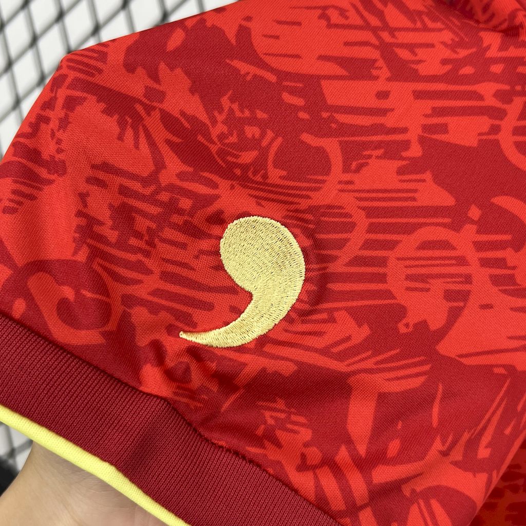 Men's Spain 2024/25 Red Jersey