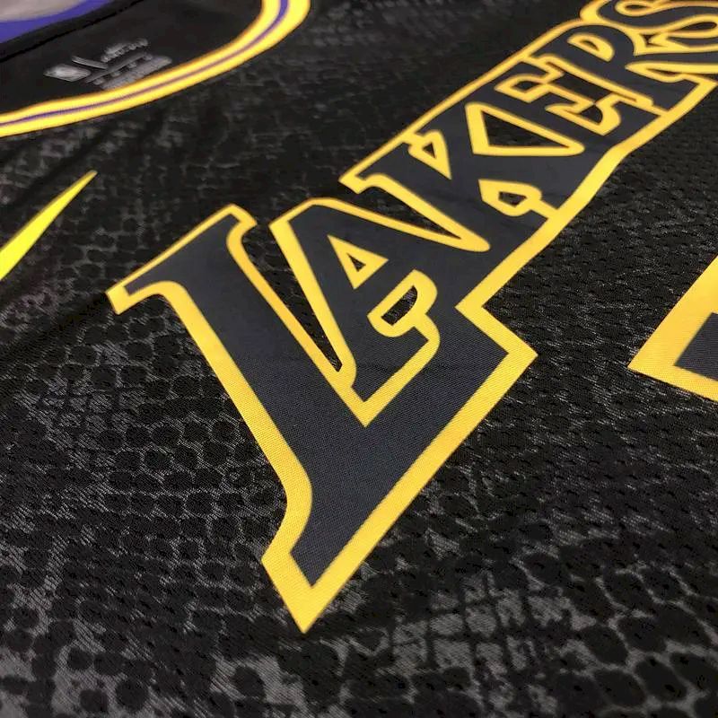 Camisa LeBron James Black Mamba versão masculina de jogador