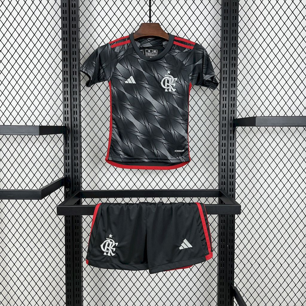 Terceiro uniforme infantil do Flamengo 2024/25