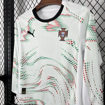 Kids Portugal 2025/26 Away Long Sleeve Kit