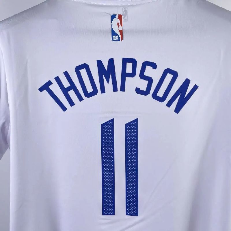Camiseta masculina Klay Thompson branca do time
