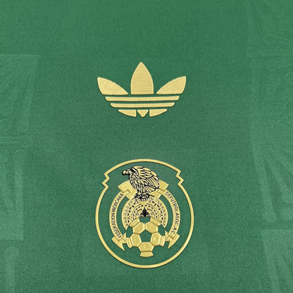 Camisa México 2025/26 Ouro-Verde Feminina