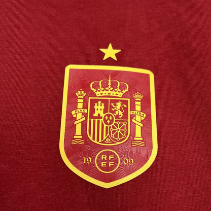 Camisa Espanha 2024/25 Euro estilo retrô