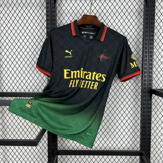 Ac Milan 2025/26 Co Branded Black Edition Jersey