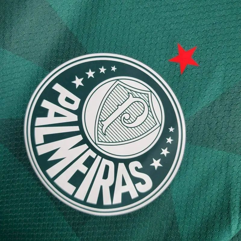 Men's Palmeiras 2023/24 Home Long Sleeve Jersey
