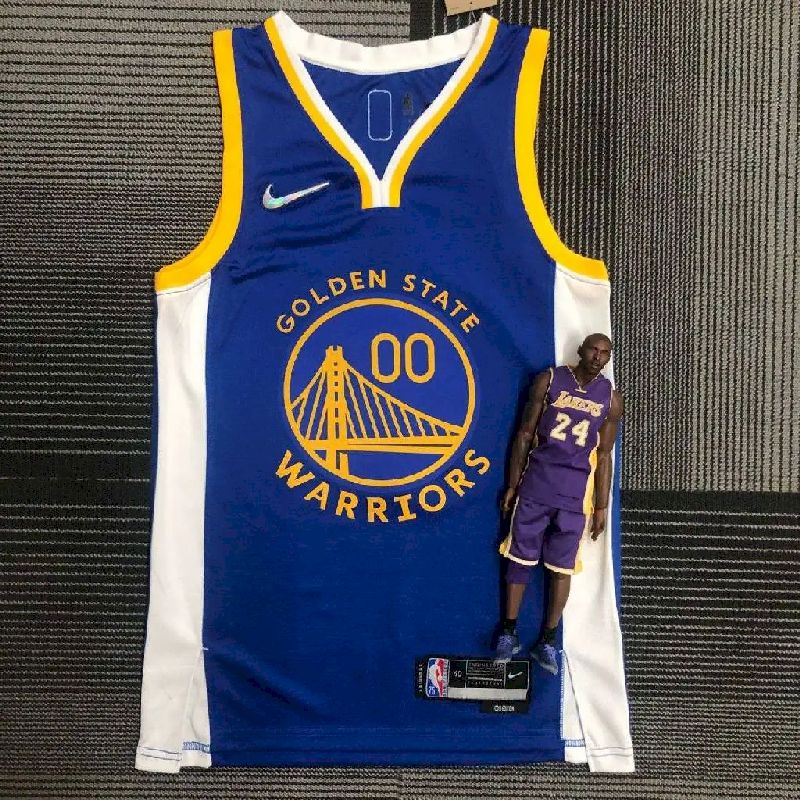 Camisa azul masculina Jonathan Kuminga Team – Edição de 75º aniversário