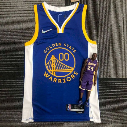 Camisa azul masculina Jonathan Kuminga Team – Edição de 75º aniversário