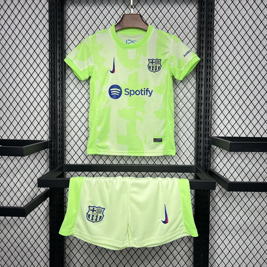 Terceiro uniforme infantil do Barcelona 2024/25