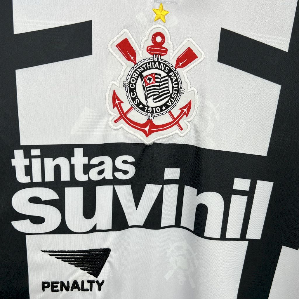 Camisa retrô Corinthians 1995/96