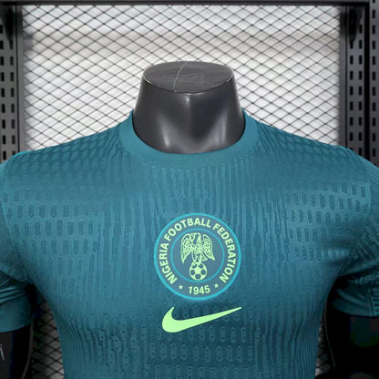 Camisa Nigéria 25/26 Verde Escuro Edição Especial Versão Jogador