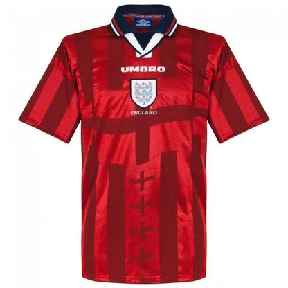 Camisa retrô reserva da Inglaterra de 1998