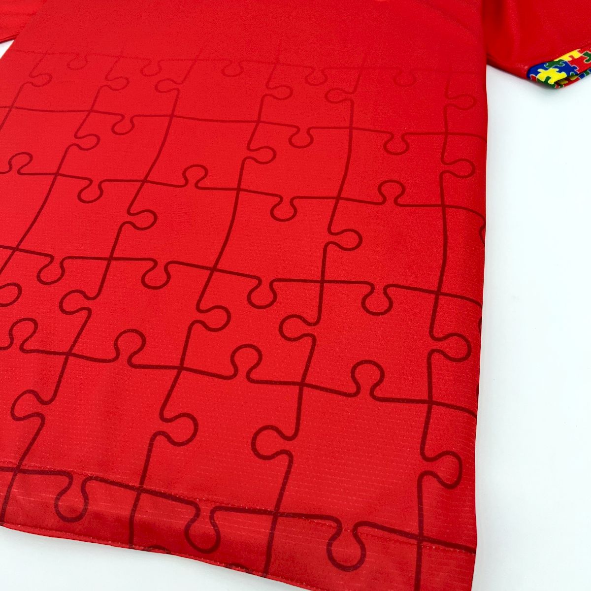 Men's Vitória 2024/25 Autismo Vermelha Volt Jersey