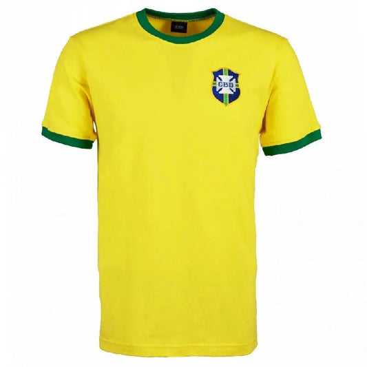 Brazil 1970 World Cup Home Retro Jersey