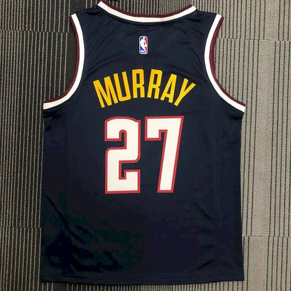 Camisa Jamal Murray preta Swingman masculina versão jogador – Edição Ícone