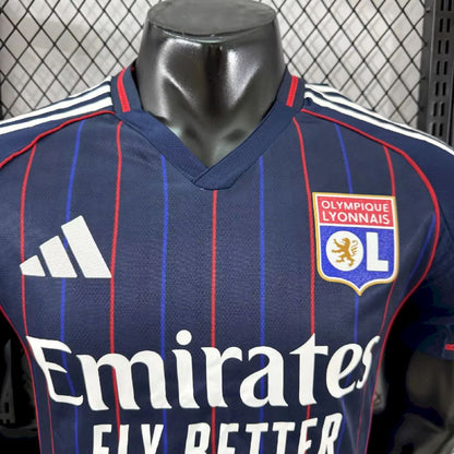 Olympique Lyonnais 2025/26 Away Jersey Player Version