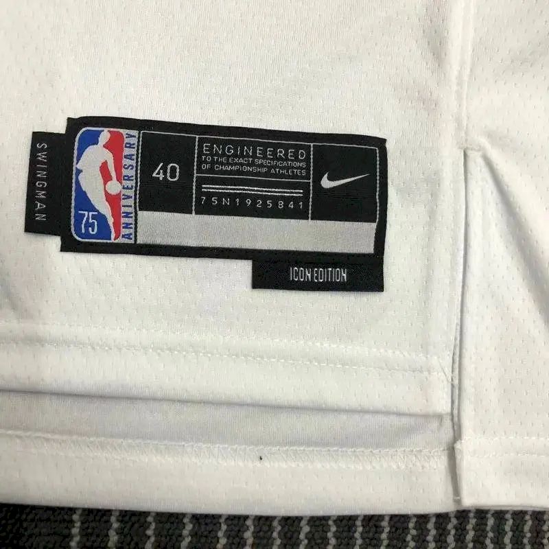 Camisa Zach LaVine Branca Masculina – Edição de 75º Aniversário