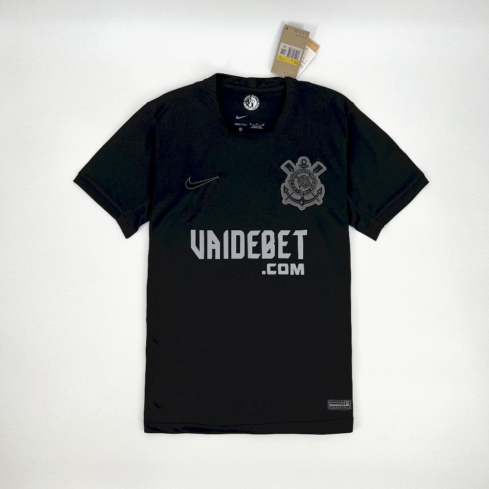 Men's Corinthians 2024/25 Away+Sponsors Jersey