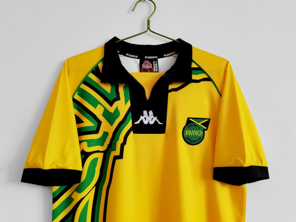 Camisa retrô da Jamaica 1998 Home
