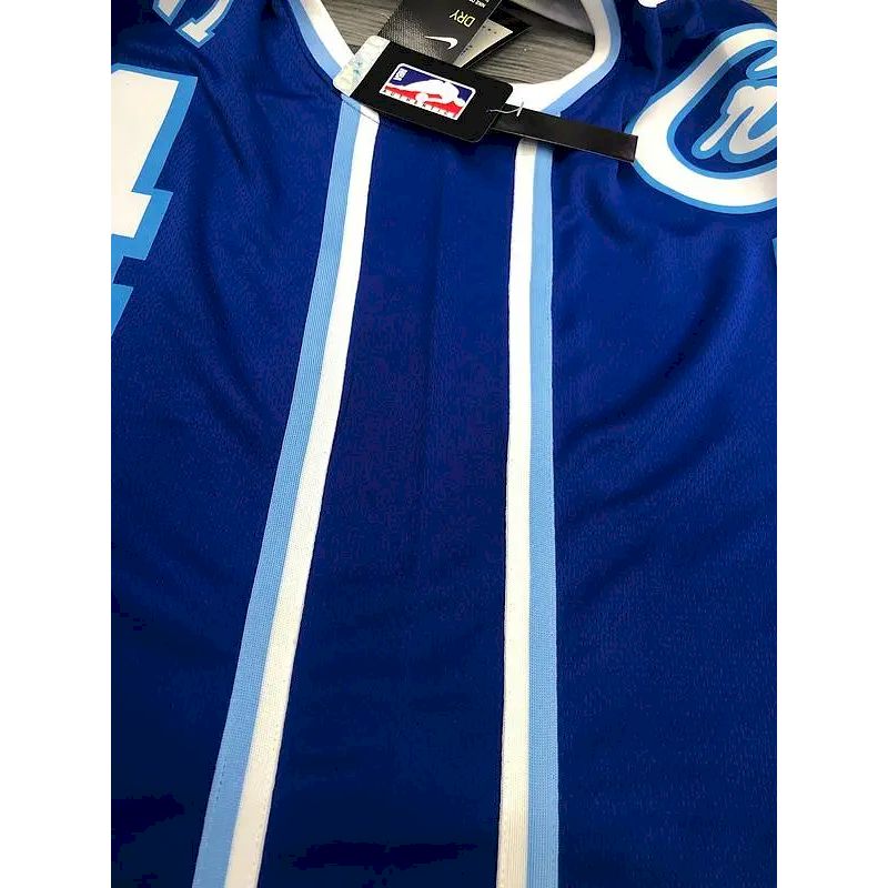 Camisa masculina Kobe Bryant azul versão jogador – Retro Classic Joint Edition