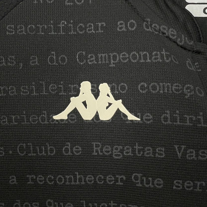 Camisa de goleiro feminina preta Vasco da Gama 2024/25