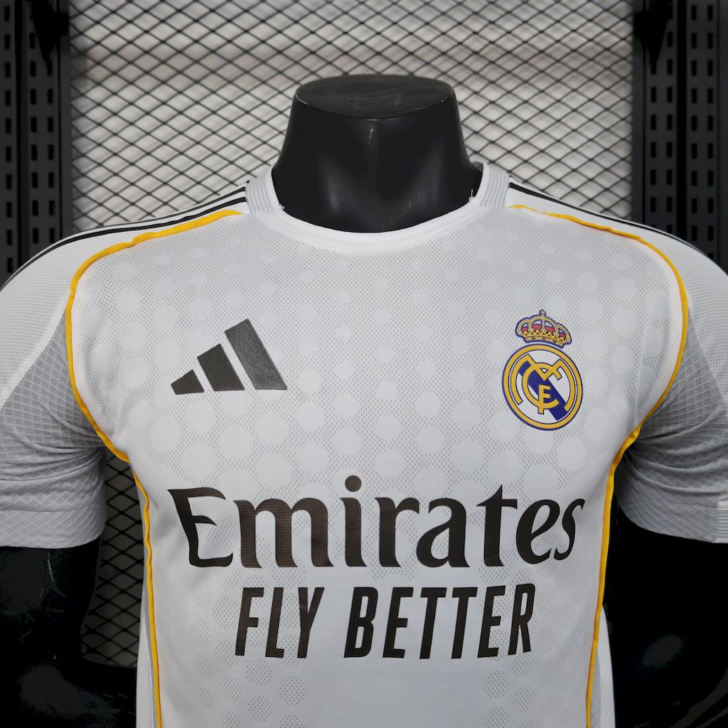 Camisa Home do Real Madrid 2025/26 Versão Jogador