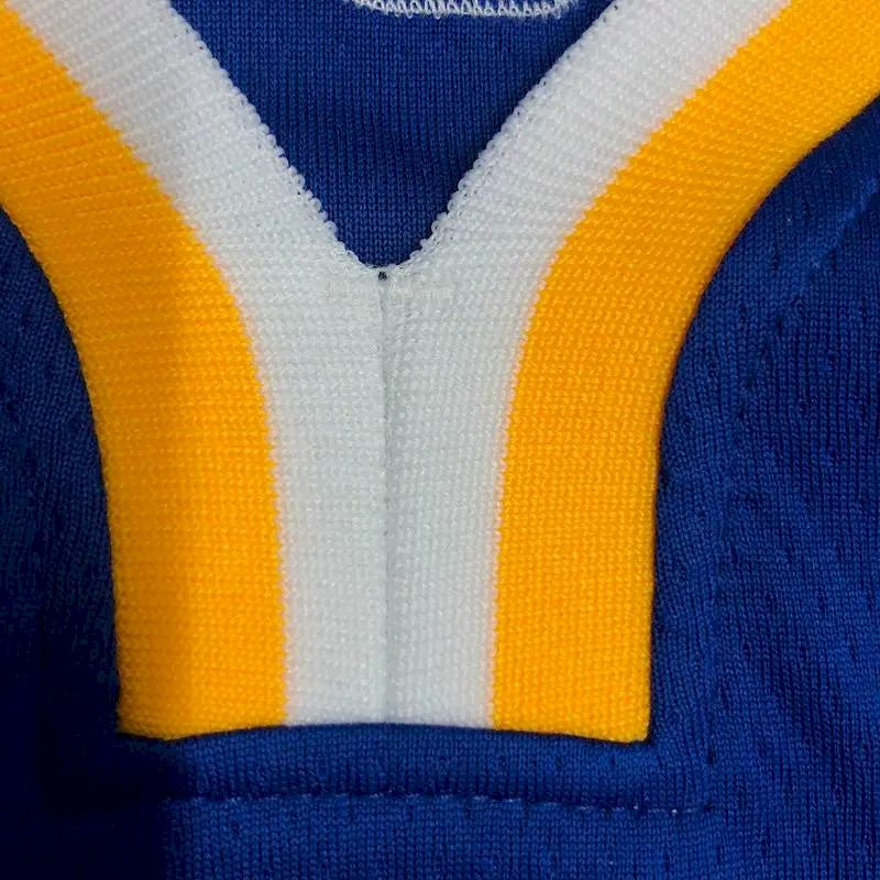 Camisa azul masculina do time Klay Thompson – Edição de 75º aniversário