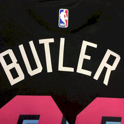 Camisa Jimmy Butler Masculina Preta Versão Jogador – Edição Clássica Retro