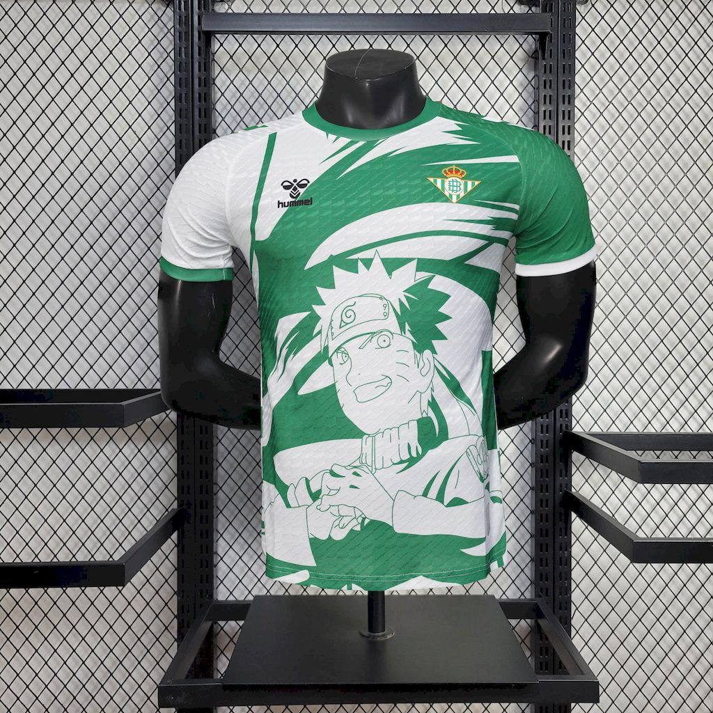 Real Betis 2025/26 Hummel X Limited Edition Naruto Jersey Player Version