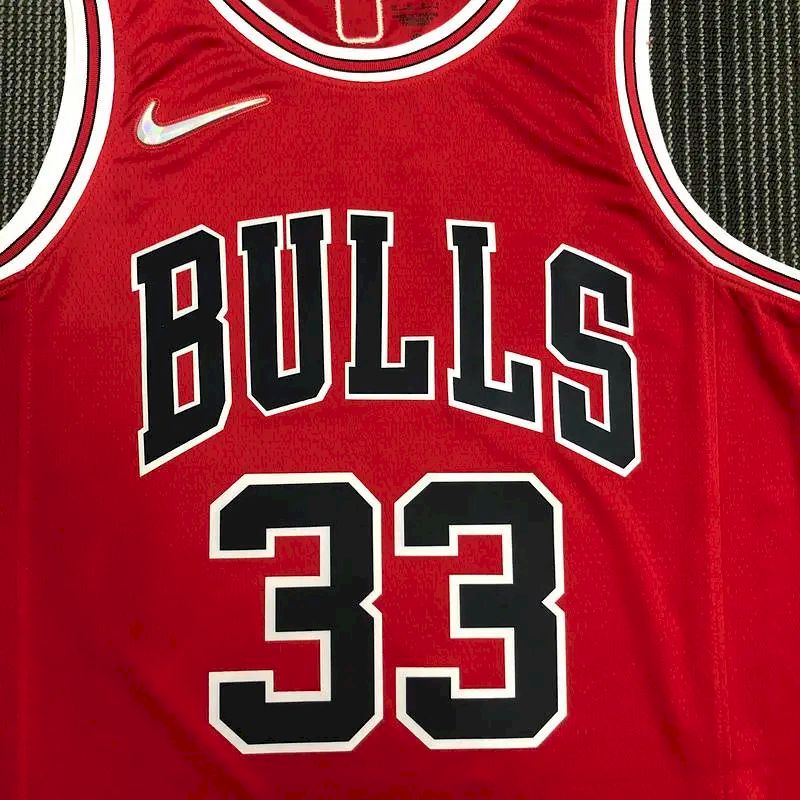 Men’s Scottie Pippen Red Team Jersey – 75th Anniversary Edition