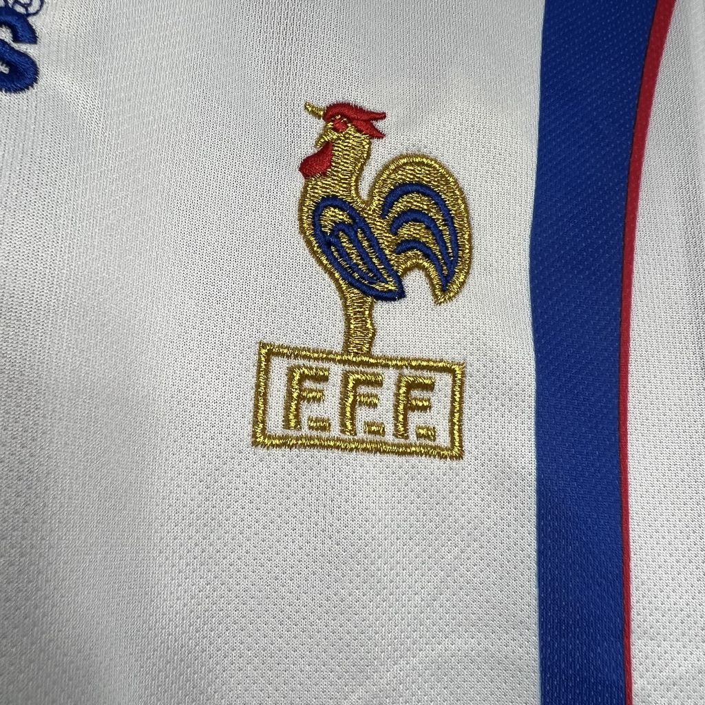 Camisa retrô reserva da França de 1996