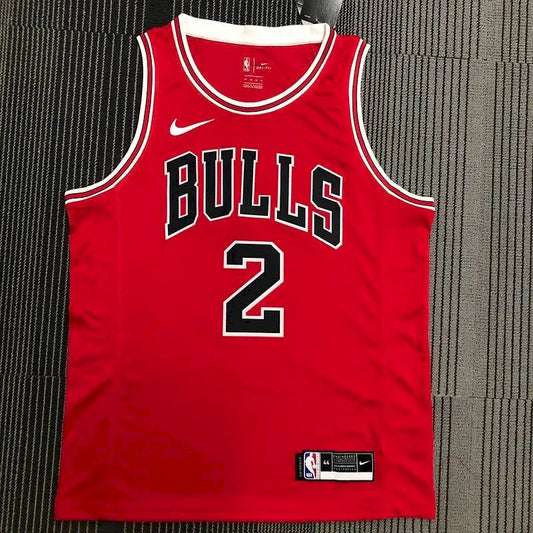Camisa masculina vermelha Swingman da Lonzo Ball – Edição Icon