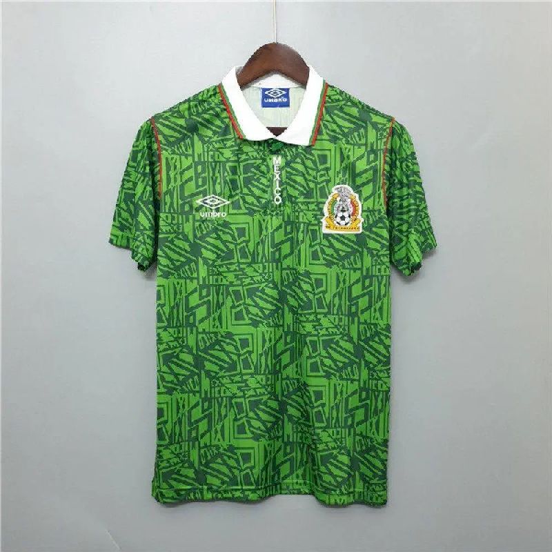 Camisa retrô da seleção do México para a Copa do Mundo de 1994