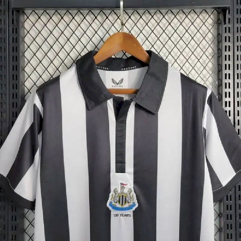 Men's Newcastle United 2023/24 130th Anniversary Home Edition Jersey