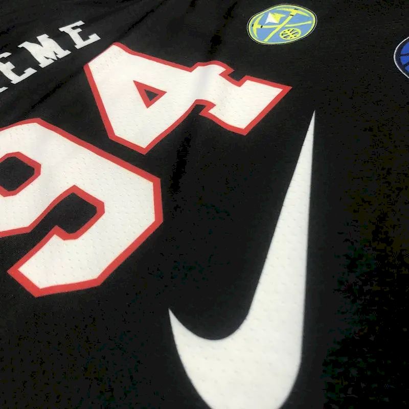 Men’s Co-branded Black Swingman Player Version Jersey – Limited Edition